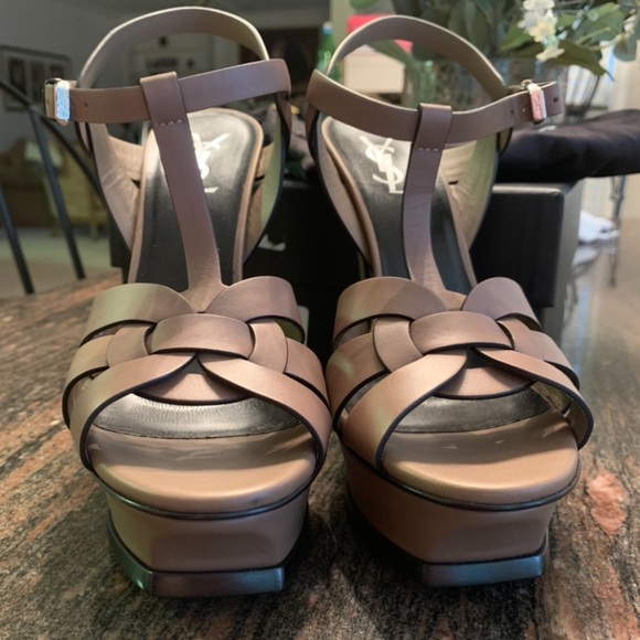 SAINT LAURENT heels size 38.5 - Picture 4 of 16